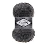 Пряжа Alize (Ализе) Superlana Maxi / уп.5 мот. по 100 г, 100м, 182 средне-серый A