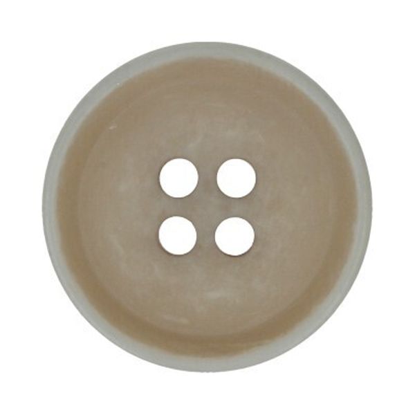 Пуговицы 4 прокола костюмные 15 мм, 24 шт, D371 бежевый, Gamma RIO 0004