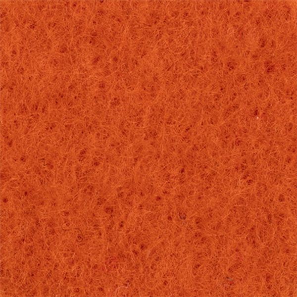 Фетр рулонный мягкий 1.0 мм, 150 см, рул. 10 метров, (FKC10), 094 т. оранжевый, Blitz