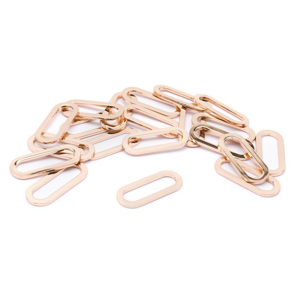 Рамка овальная металл 35 мм (золото), ГНУ13818, 20 шт