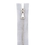 Молния металл Т5 (5 мм) 1 зам., разъем., 80 см, серебро, никель, 5 шт