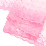 Кружево капроновое широкое 127 мм / 3.4 м (±4 см) 0574-5002, А549 розовый