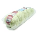 Пряжа Троицкая Фиджи / уп.5 мот. по 50 г, 95 м, 193 светлый салат