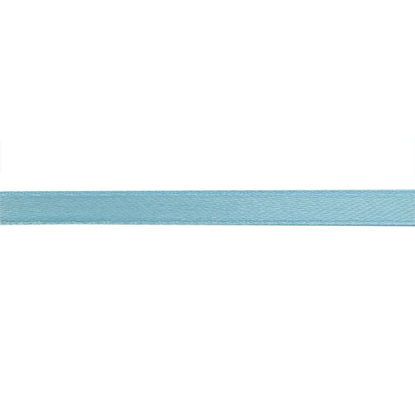 Лента атласная 1-сторонняя 6.0 мм / 27.4±2 метров, 6147, св.голубой 8099, Globus