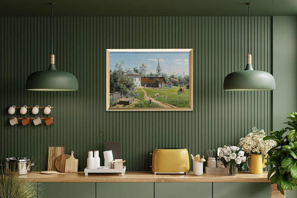 Пазл. Третьяковская галерея 1000 элементов, Поленов В.Д. Московский дворик. 1878, Фрея GTG-PZL-1000/03