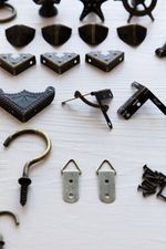 Ручка для шкатулок 1х1.9 см, 5 шт, №02 бронза, Mr.Carving MMG-019, УЦЕНКА