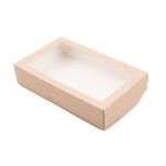 Коробка универсальная с окном 19.5х12х4 см, 5 шт, S-Chief BFC-036