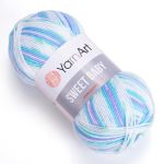 Пряжа YarnArt (ЯрнАрт) Sweet Baby / уп.5 мот. по 100 г, 300м, 903