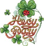 Набор для вышивания нитками МП Студия (Жар-птица), Несу удачу 17х18 см