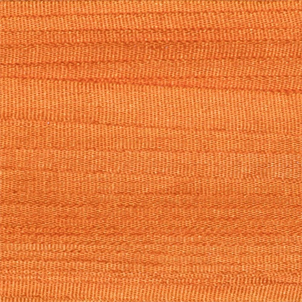 Лента (тесьма) шелковая 7.0 мм / 9.1±0.5 метров, 033 я.оранжевый, Gamma SR-7