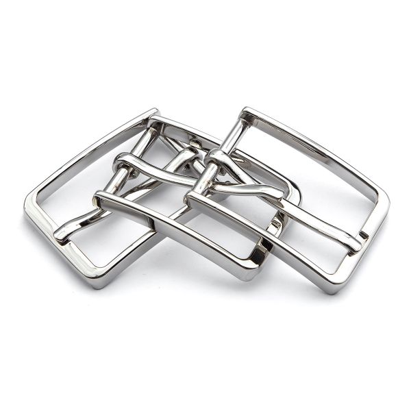 Пряжка ременная металл 30 мм (Silver (серебристый)), 3 шт, 618848-2