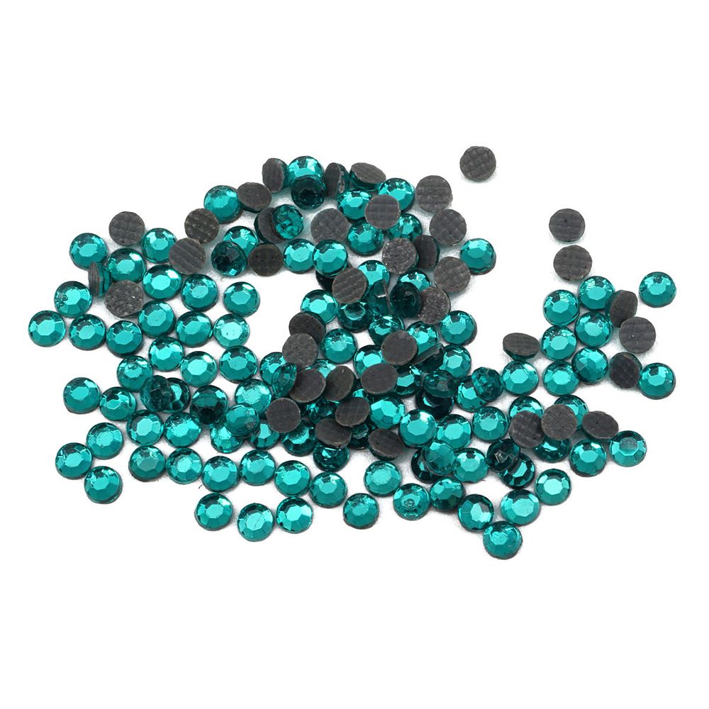 Стразы термоклеевые, 2 мм, ss6, 150 шт/упак (126 бирюзовый)