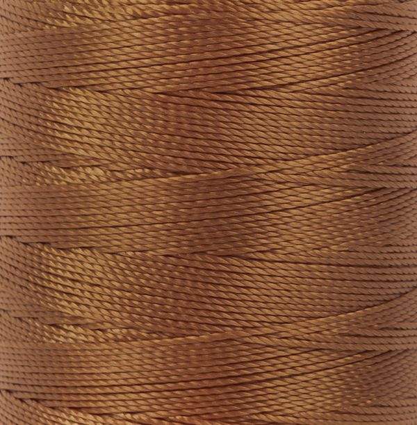 Нитки обувные Gamma 500D/3, 183 м, (200 ярд), 149 т.рыжий