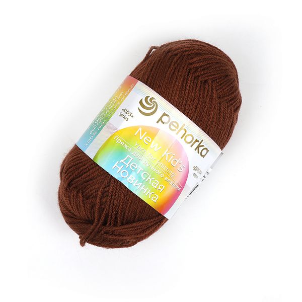 Пряжа Пехорка Детская новинка / уп.10 мот. по 50 г, 200м, 173 грильяж