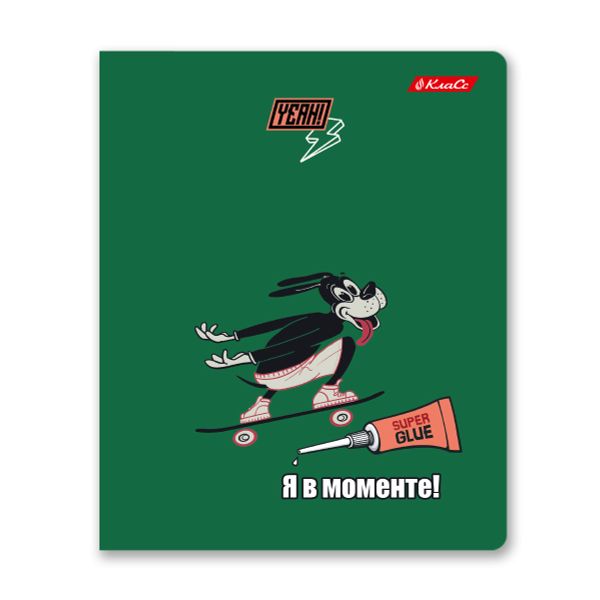 Тетрадь ученическая общая, A5+ 96 л. на скобе 60 г/м², белизна 100%, 5 шт, клетка в термоусадочной пленке, 000782 Я в моменте!, Светоч 96ТЕТк-001