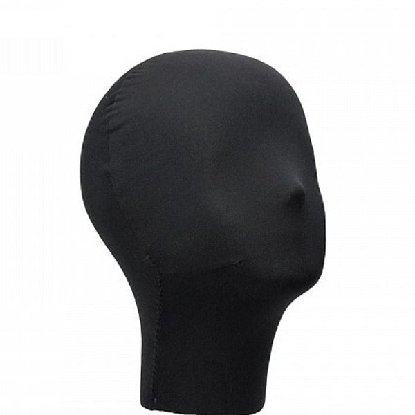 Манекен головы Р-55 черный (без подставки)