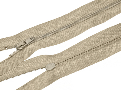 Молния спираль (витая) (цв.SBS) брючная Т3 (3 мм) 1 зам., н/раз., 18 см, автомат, S-235 бежевый, уп.5000 шт