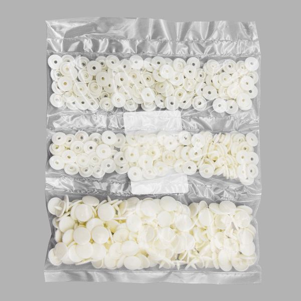 Кнопка рубашечная ⌀12,5/10мм пластик (≈100 шт) New Star (102 айвори)