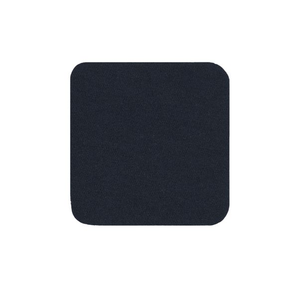 Термоаппликация BLITZ Термозаплатка квадрат трикотаж 8х8 см, 4 шт, 02 темно-синий