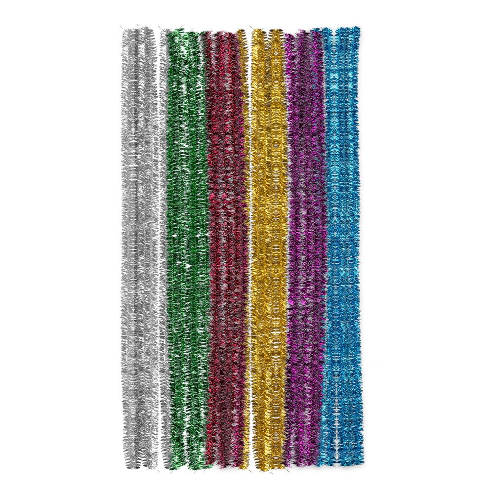 Проволока шенил ⌀0.9х30 см, 30 шт, ассорти, Hobbius SKPQ-9