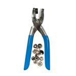 Щипцы для установки металлических кнопок, с кнопками, Micron HT-3