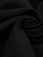 Габардин кач-во Фухуа 180 г/м², 150 см / 25 метров, TBY.Gbf.24102.1, цв.01 черный