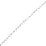 Шнур витой 3мм / 18,29м, 047 белый, 1AS-169