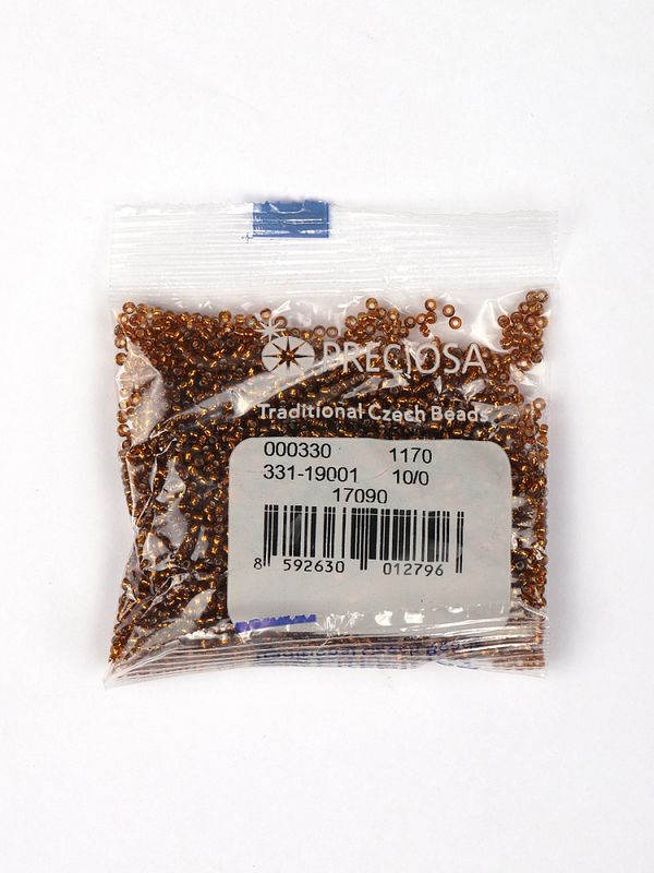 Бисер Preciosa 10/0 (2.3 мм), 50 г, TSL цв. 17090/331-19001