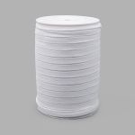 Шнур плоский плетеный х/б ⌀15.0 мм / 75 метров, (ГР) 01 белый, 07-4300