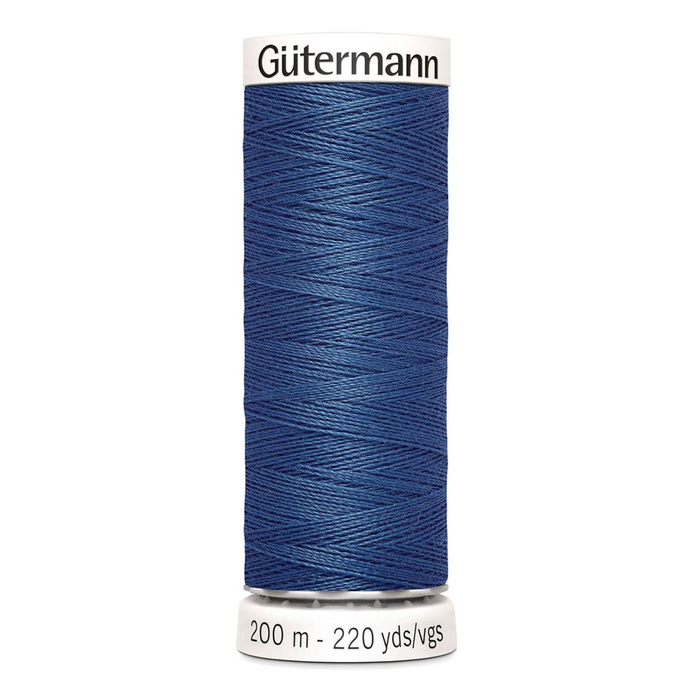 Нитки универсальные Gutermann Sew-all 100 (200 метров), 5 кат. | 786 синий джинс