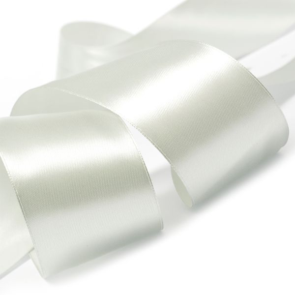 Лента атласная 1-сторонняя 50.0 мм / 27.4±2 метров, 3108 св.серый, Ideal