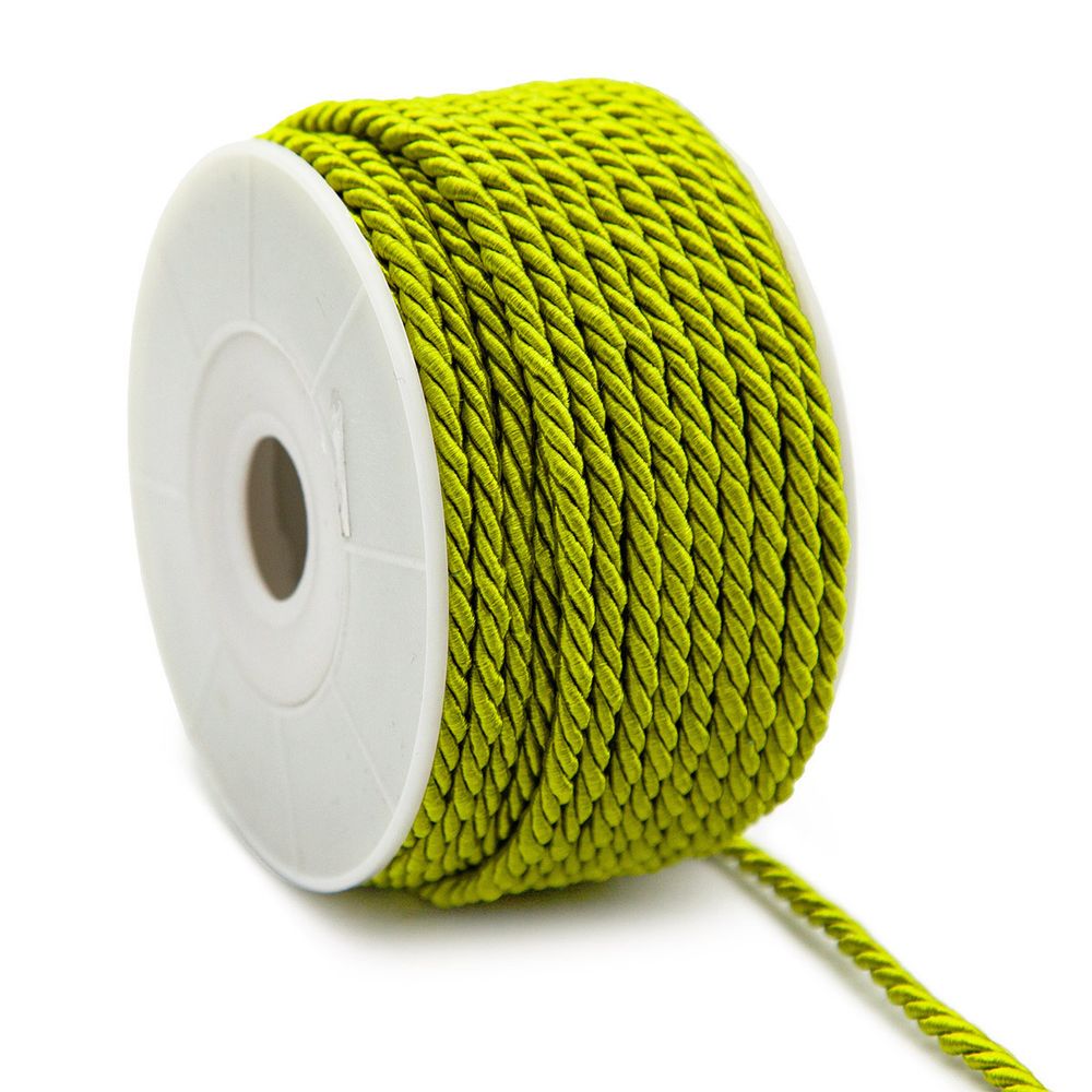 Шнур витой ⌀3.0 мм / 18.29 метров, 37 зеленый