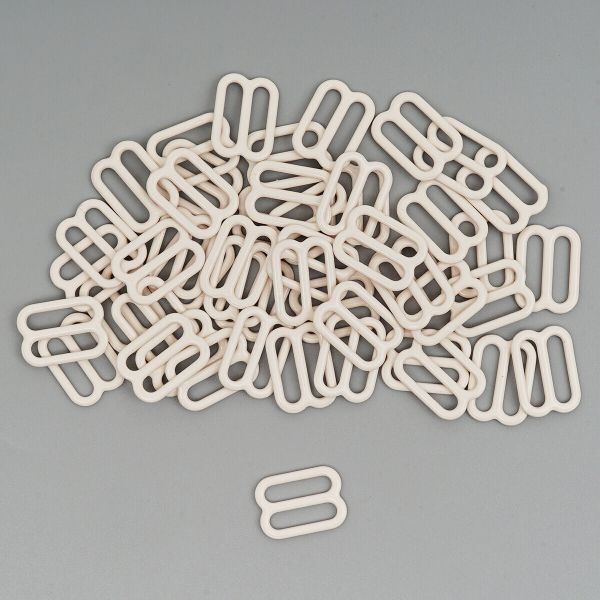 Рамки-регуляторы для бюстгальтера металл 12.0 мм, 50 шт, бежевый