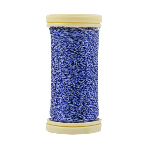 Мулине Gamma металлик M 5 мотков по 50 метров, M-135 белый/синий, Gamma BRILL