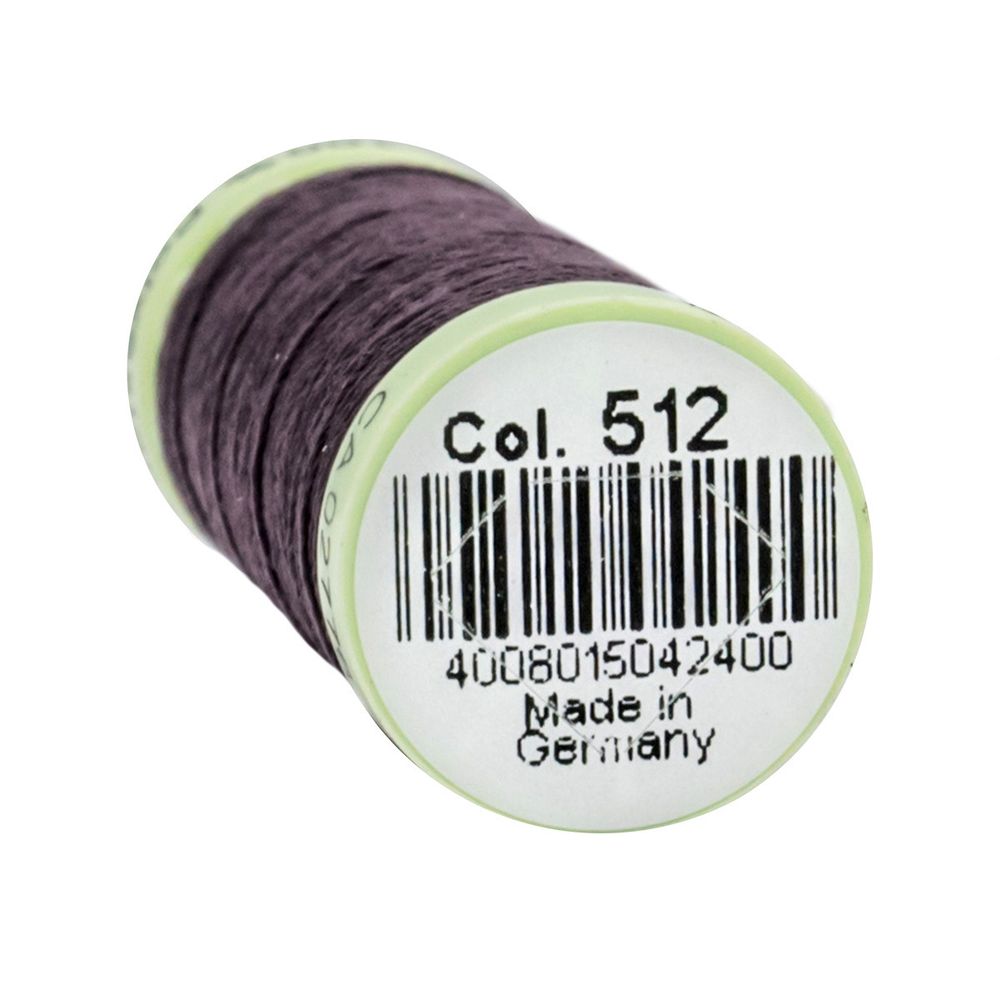Нитки отделочные Gutermann Top Stitch, 30м, 512 баклажан, 5 катушек