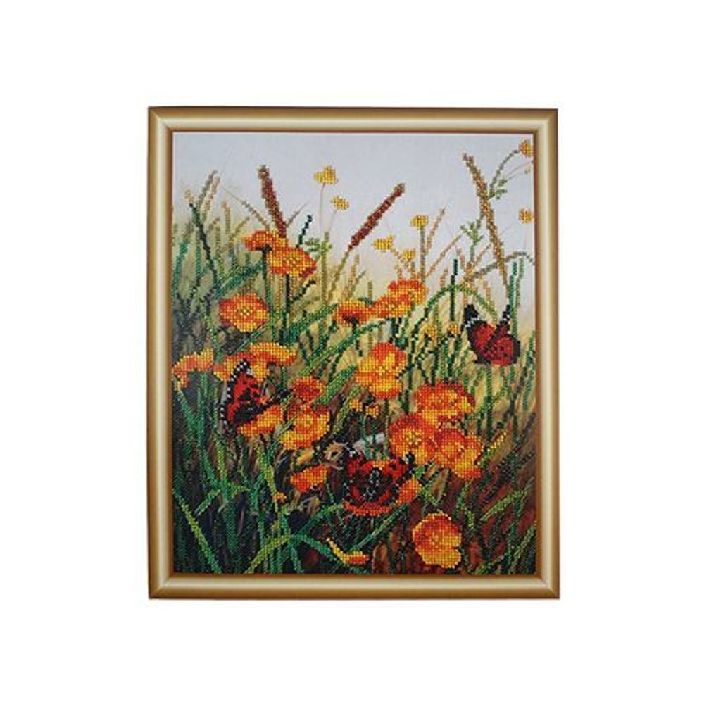 Hobby&amp;Pro, Бабочки на полевых цветах, 25х31 см