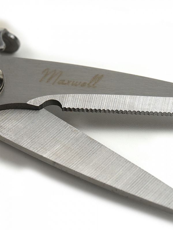 Секатор прямое лезвие 80/210.1 ручки желтый пластик, Maxwell Garden