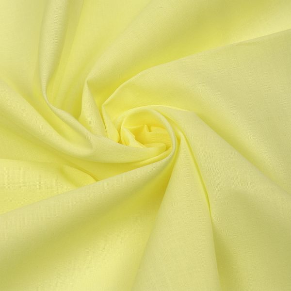 Батист 72 г/м², 150 см / 1 метр, TBY.Bt.15.1, цв.св.желтый