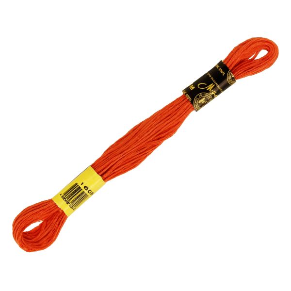 Мулине ПНК им.Кирова цв.1608 т.рыжий, Россия, 24 мотка по 8 метров