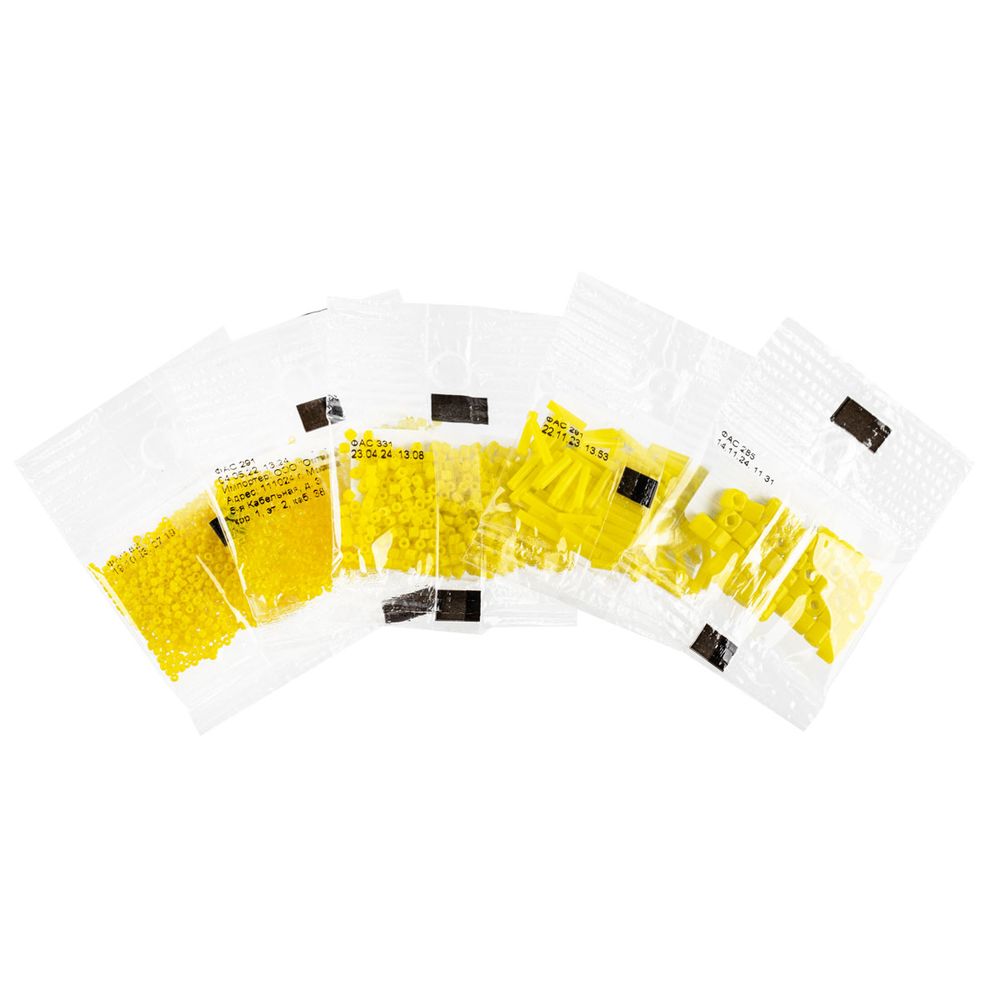 Бисер Япония Toho Набор Фигурный 5х5 г, №03 жёлтый