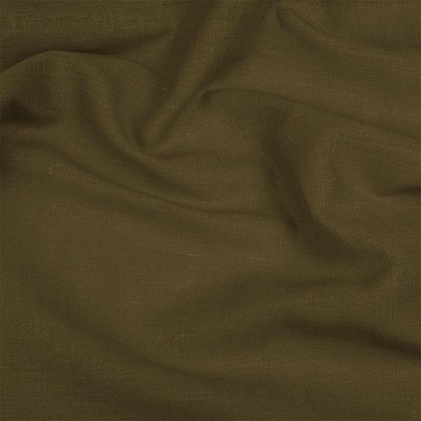 Льняная ткань 190 г/м², 140 см / 5 метров, TBY.Li.1002.36.5, цв.36 хаки