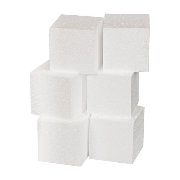 Заготовка из пенопласта Куб, 6 см, DPZ-50 Love2art