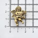 Украшения декоративные пуговицы Ангел, 26 мм (AG), 36 шт, S090204