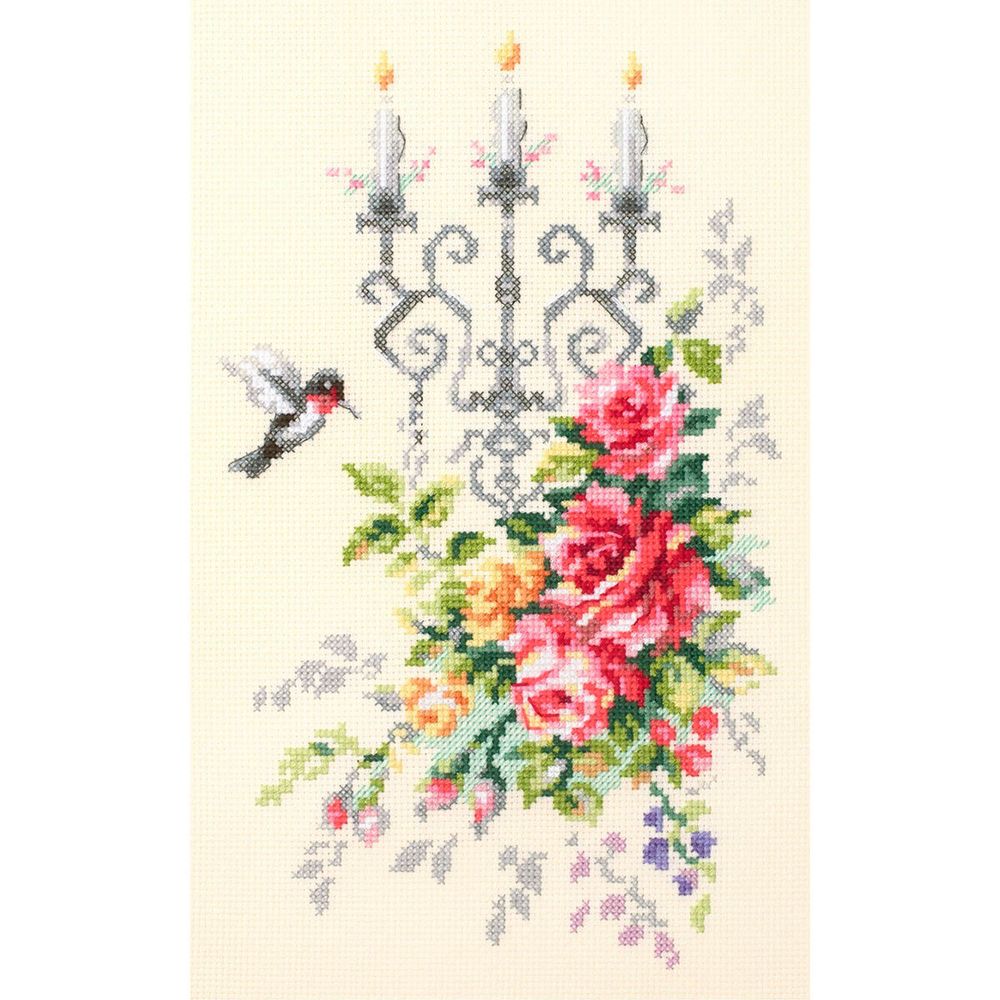 Набор для вышивания нитками Чудесная игла, Торжественный этюд! 17х27см