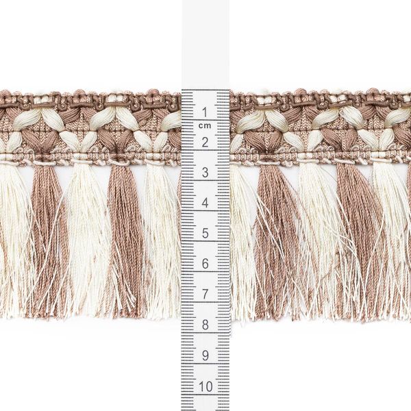 Бахрома отделочная 75.0 мм / 10 метров, с кистями, (122-107), 2035