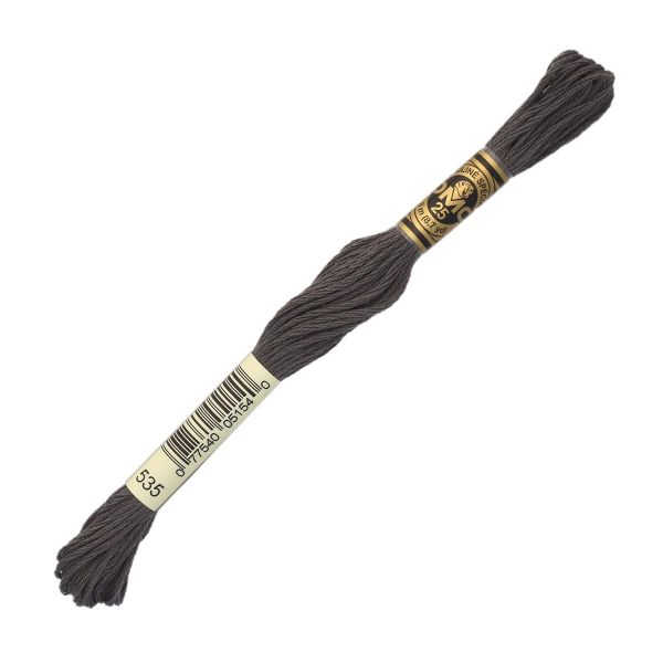 Мулине DMC 117 (535), 12 мотков по 8 метров