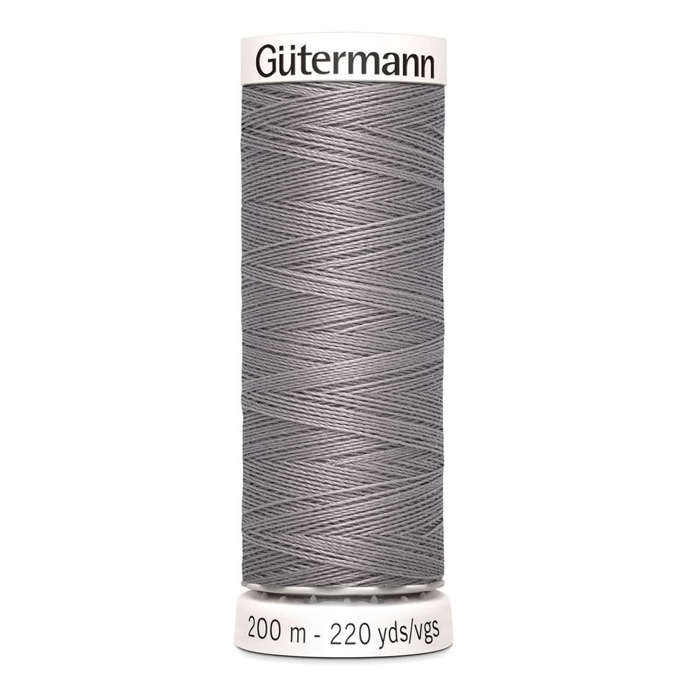 Нитки универсальные Gutermann Sew-all, 200м, 493 пепельно-серый