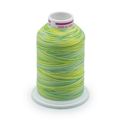 Нитка текстурированная Gutermann Bulky-Lock 80 multicolor, 1000 м, 9963, 1 катушка