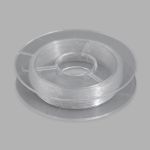 Нить силиконовая 0.4 мм / 10 метров, Astra&Craft (прозрачный)