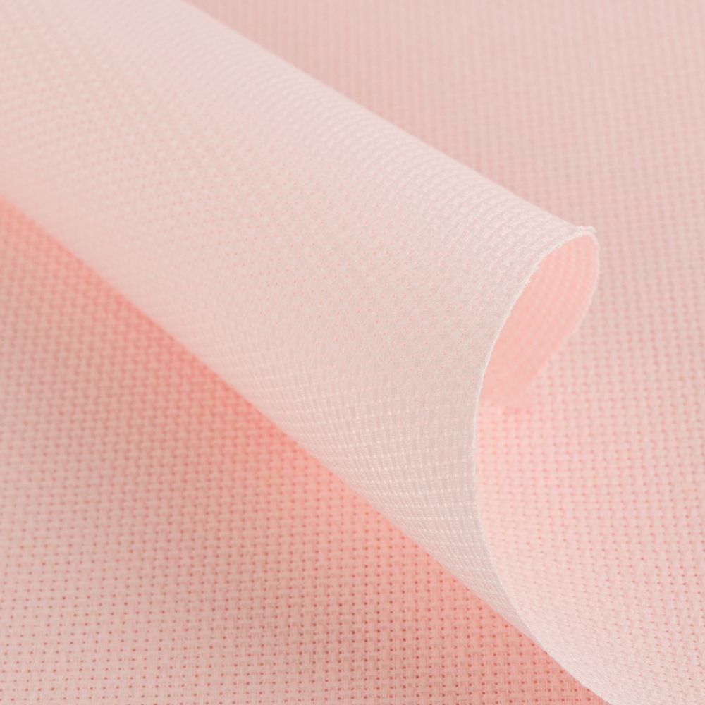 Канва Aida 14 ct, 150х100 см, 100% хлопок, св-розовый, Gamma K04